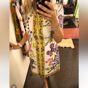 Trina Turk Floral Zip Dress